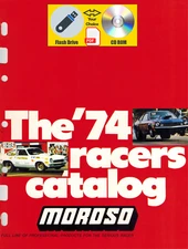 Moroso, The 1974 Racers Performance Parts Catalog PDF File USB Flash Drive