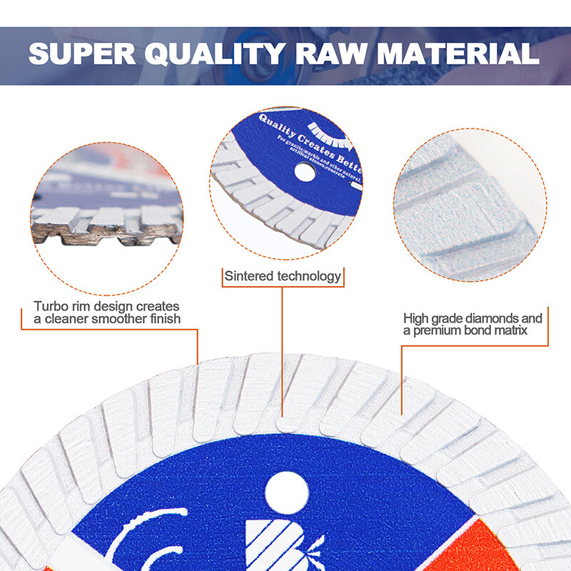 9 Inch Cutting Disc 9 Inch Diamond Turbo Blade - Granite, Marble, Tile ...