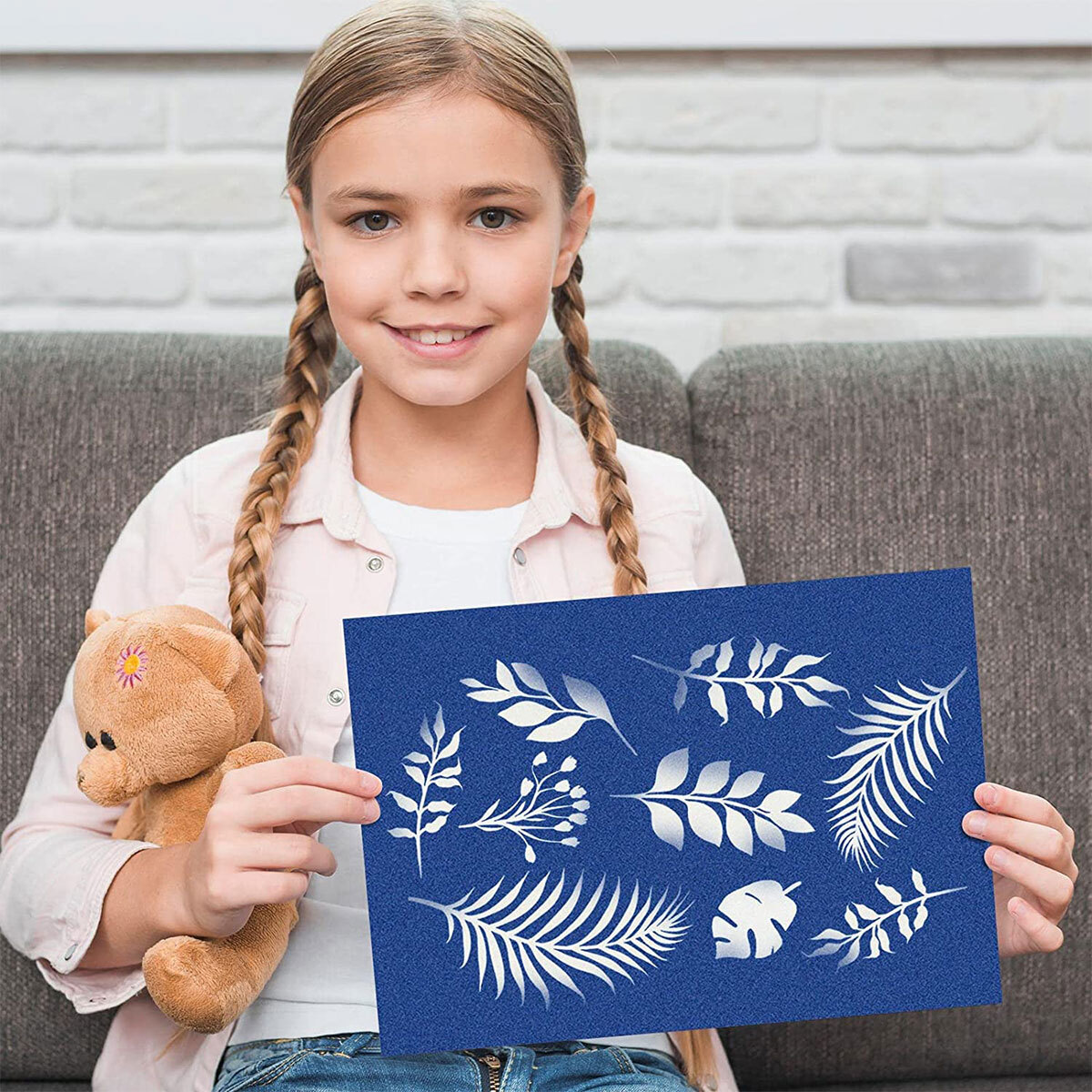 30Pcs Cyanotype Paper 5 8 X 8 3 High Sensitivity Sun Print Paper 30Pcs Cyanotype Paper 5 8 X 8 3 High Sensitivity Sun Print Paper