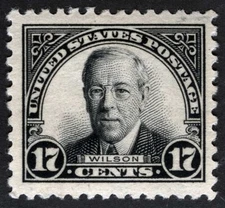 US Sc 623 Black 17¢ p.11 MNH Original Gum JUMBO