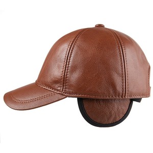 mens leather hats ebay