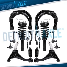 16pc Front Struts Control Arm Ball Joint Tierod Kit for 2006-2010 Hyundai Sonata