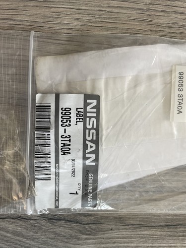 Genuine Nissan Caution Label 99053-3TA0A - Picture 2 of 2
