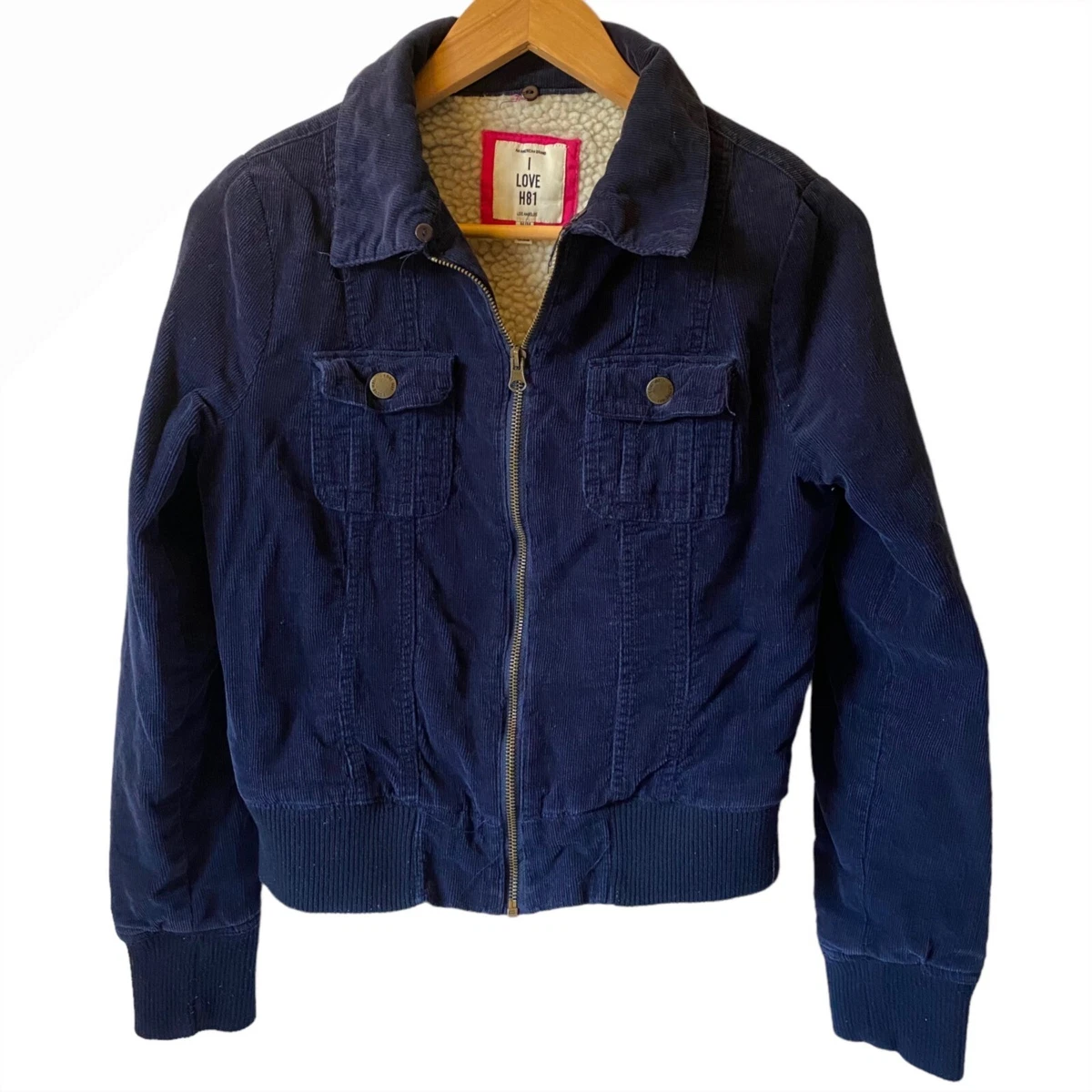 Blue jacket forever 21 clearance