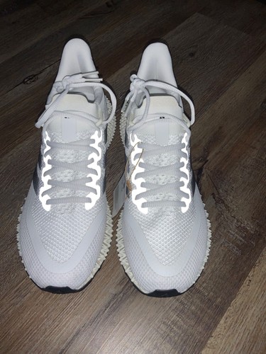 Adidas 4DFWD 2 Running Shoes White Black GX9247 Men’s Size 9.5 US - Picture 3 of 8