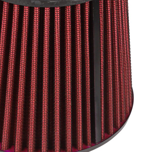 3"/3.5" Carbon Dry Air Filter Cold Air Intake Cone Replacement High Flow Inlet - Picture 74 of 120