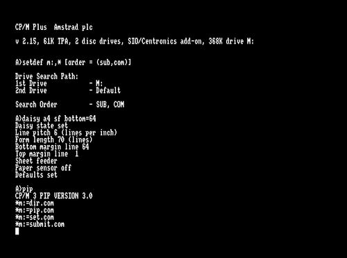 Amstrad PCW 9512+ CP/M CPM+ v2.15 System Boot Disk - 3.5" 720k DSDD Floppy Disk - Picture 3 of 4