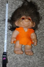Large THOMAS DAM  Troll  CAVEMAN Original 9" Amber Eyes