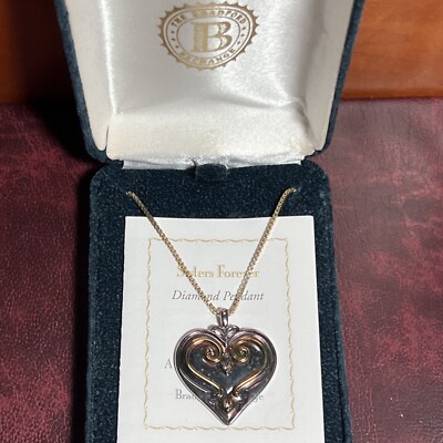 Halskette mit Diamantanhänger ''Sisters Forever''. Bradford Exchange mit Echtheitszertifikat. Abgebildet. CX04