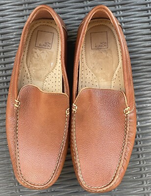 14th & Union Men\'s Very Soft Brown Leather Casual Slip On Loafers Size 13 Amazon.com | Jousen Men main image 4
