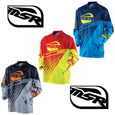 MSR MX Motocross Jersey Axxis M16 MTB DH Enduro Off Road MSR Shirt Motorbike