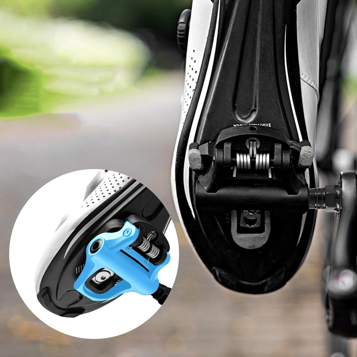Look Road Bike Pedals Blue | eBay
