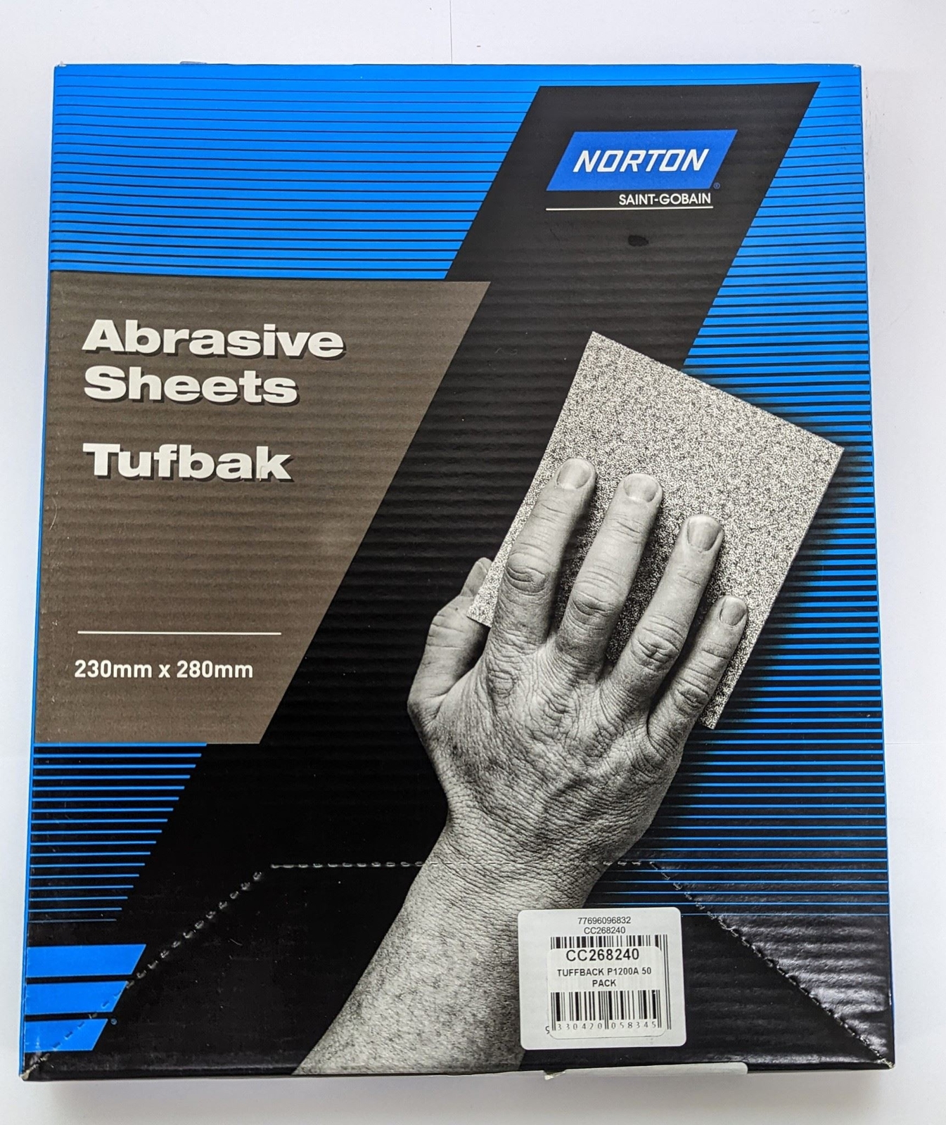 Saint Gobain 1200 Grit Abrasive Sandpaper Sheets Tufbak Root Cause