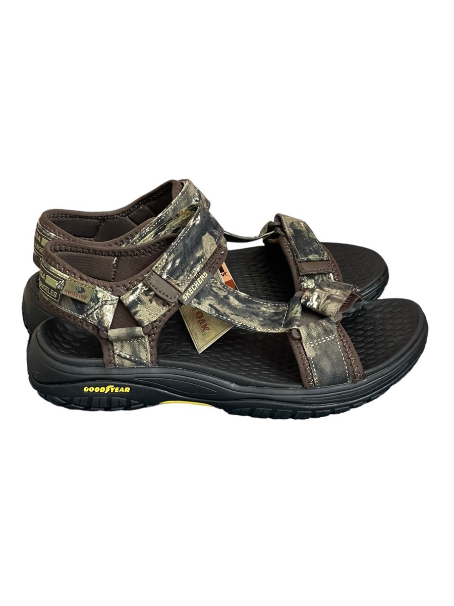 Buy Skechers Mens Lomell Rip Tide Sandals Goodyear Soles  display picture 1