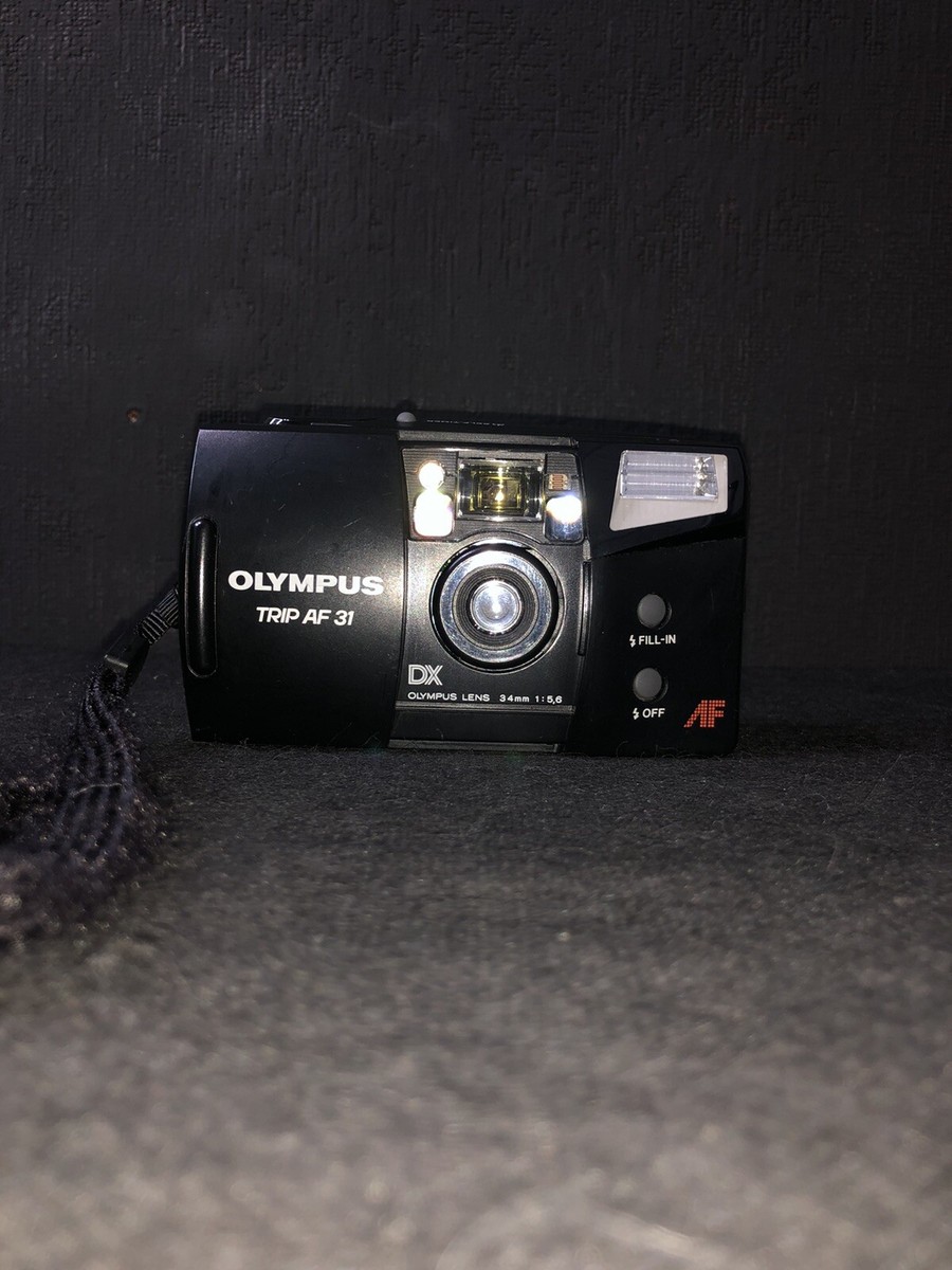 Rare Vintage Olympus Trip AF 31 Point Shoot 35mm Film Camera