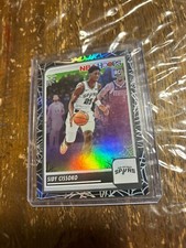 2023-24 Panini Haunted Hoops Sidy Cissoko #143 Candy Holo SP Spurs Rookie Card