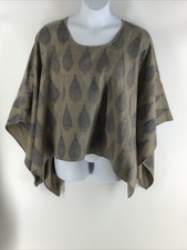 Crosstree Lane Women's Poncho Sweater One Size