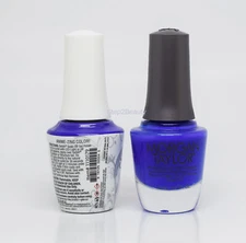 Gelish DUO Soak Off Gel Polish + Morgan Taylor Lacquer - #179 Anime-zing Color!
