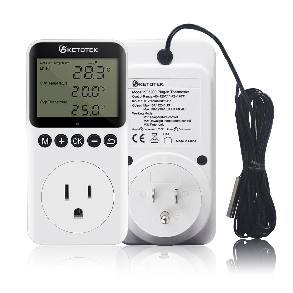Temperature on sale controlled plug