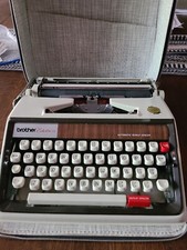 Vintage Brother Echelon 79 Typewriter Clean thumbnail