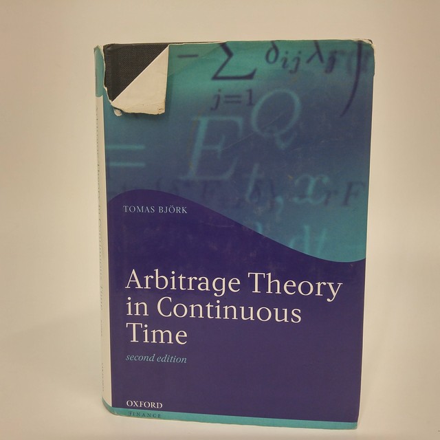 Arbitrage Theory In Continuous Time By Tomas Björk 2004 Hardcover Revised - 