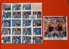 Bros - Push - prima edizione 1988 - lp 33 giri + silent night 45 giri