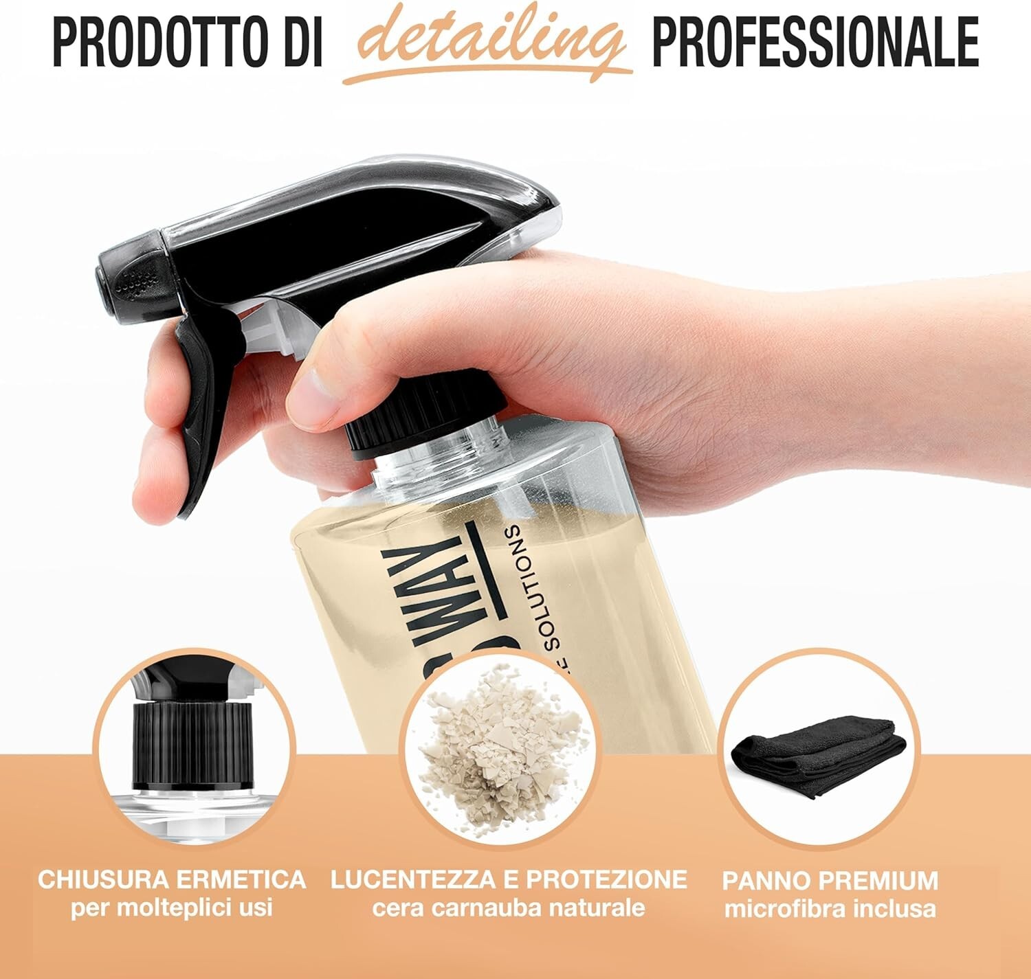 Cera Auto Premium Carnauba e Ceramica: Lucentezza Eterna e Idrofoba