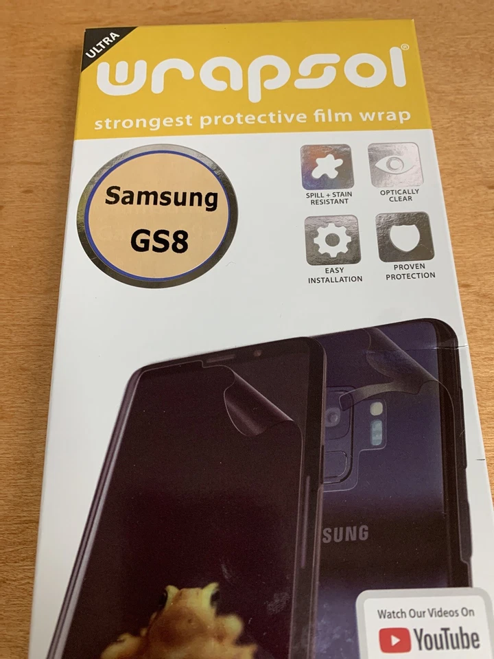Protetor de tela Wrapsol para Samsung Galaxy S8 - Imagem 3 de 4