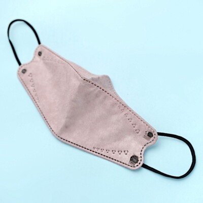 10 DUSTY ROSE KF94 Disposable FACE MASKS 4-Layer Protective Covers Personal Gear