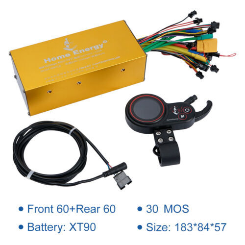 Electric Bicycle Scooter Dual Drive Controller LCD display Kit 48v60v72v 50A - Picture 7 of 18