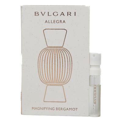 Bvlgari Allegra Bergamot Essence Eau de Parfum for Women, Travel Spray NEW