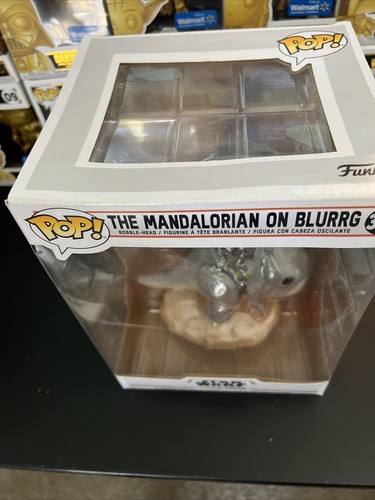 Funko Pop! "Star Wars The Mandalorian on Blurrg #358 10" ¡POP! Figura de vinilo NUEVA - Imagen 6 de 6
