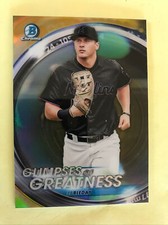 2020 Bowman Chrome Glimpses Of Greatness Gold J. J. BLEDAY, ATHLETICS GG-JB  /50
