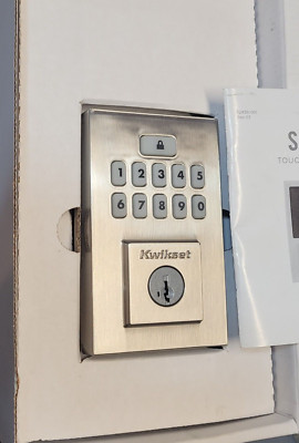Kwikset SmartCode 260 Keypad Electronic Deadbolt Keyless Entry Satin Nickel