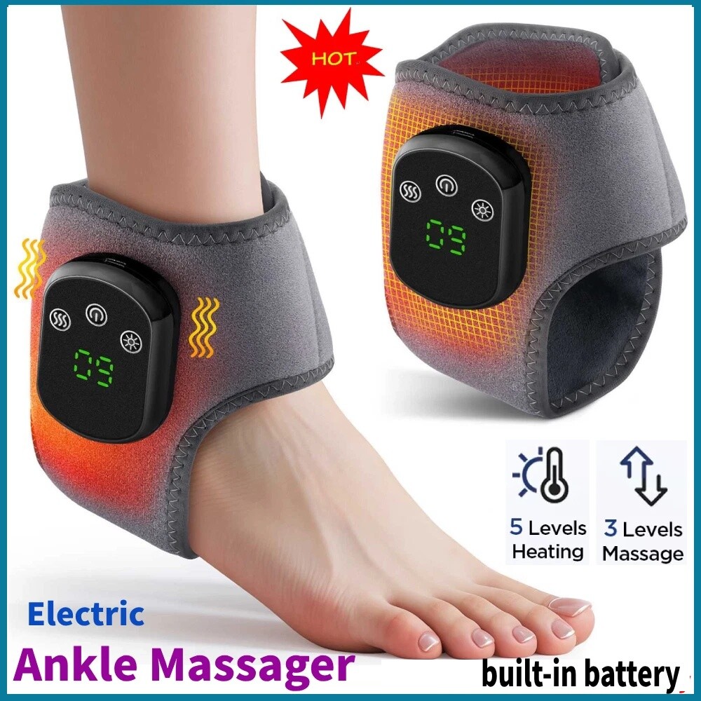 Fuß Knöchel Vibration Massager Schmerzlinderung Infrarot Hot Compress Therapie
