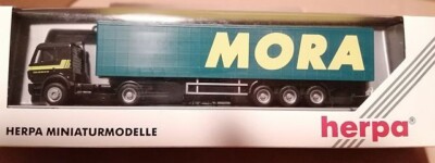 Herpa 142557- Mercedes Benz SK Sattelzug MORA # 102