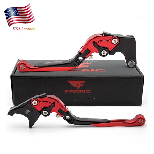 Palancas de embrague de freno plegables CNC para Honda CBR250R 2011-2013 CBR500R 2014-2022 EE. UU. - Imagen 1 de 10