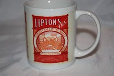 Lipton's Finest Tea Coffee Cup Mug "Largest Sale In The World"