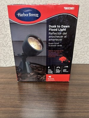 Harbor Breeze Lumens 75 -Watt Green Low voltage Plug-in Halogen # 0693981