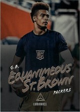 2018 Panini Luminance #136 Equanimeous St. Brown RC - FB