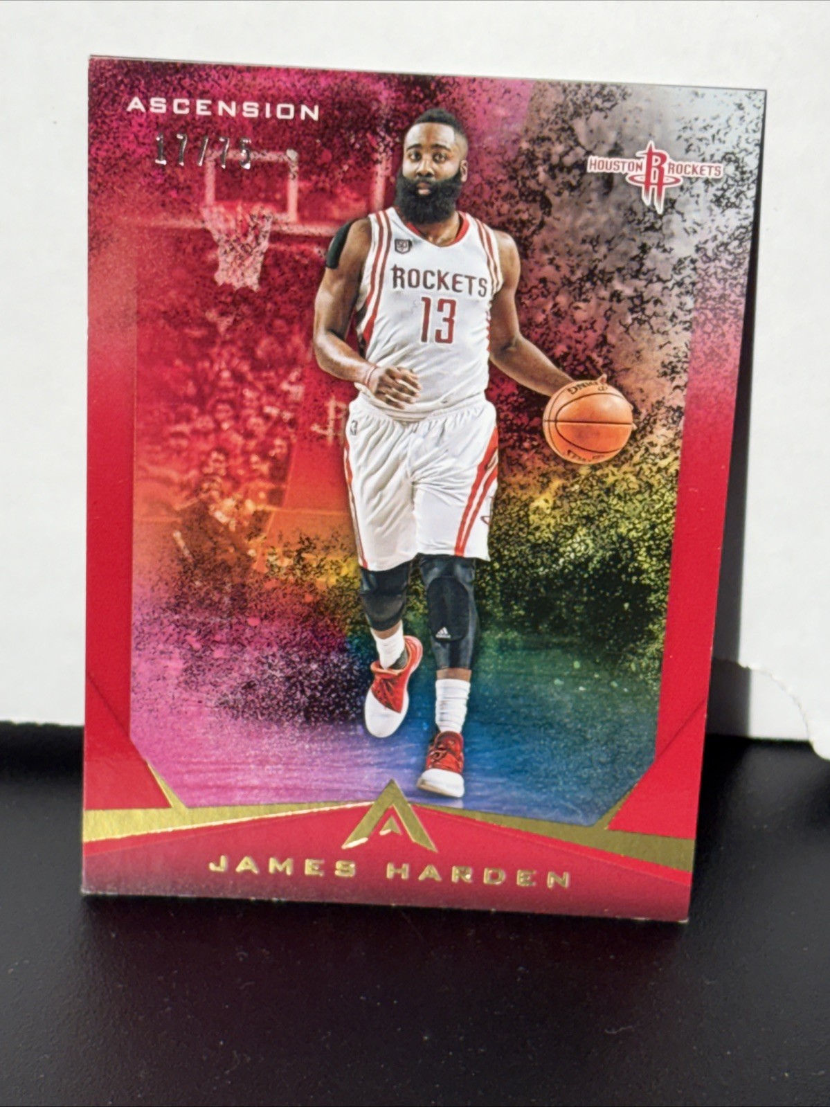2017-18 Panini Ascension James Harden #90 Red /75