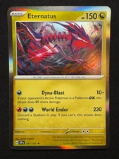 Eternatus 141/191 Holo Rare LP - Pokemon Scarlet & Violet Surging Sparks SSP