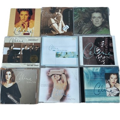 Celine Dion CD Singles Bulk x9 90s 00s Pop Music Australian Editions Vintage*