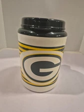 Vintage Green Bay Packers NFL 64 Oz Betras USA Insulated Travel Mug Lid & Straw