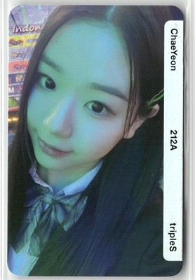tripleS ChaeYeon Binary01 ASSEMBLE 212A Scanned Objekt Photocard 2023