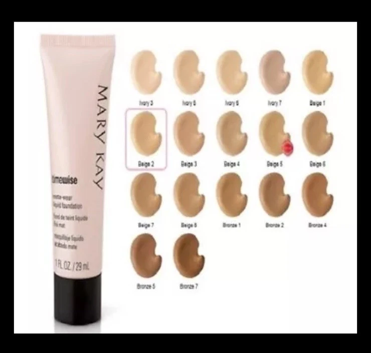 NEW Mary Kay Time Wise Bronze 6 Matte Wear Liquid Foundation~DISCONTINUED~ - Image 4 of 4