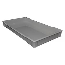 Toteline 8940085136 Stackable Storage Container, 9.3 Gal, 35-3/4 In L X 19-3/4