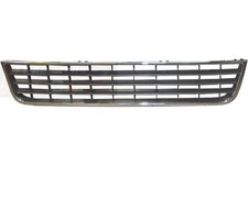 Hartsant Stoßstange Gitter vorne mitte schwarz/chrom für Audi A6 Baujahr 2001-2