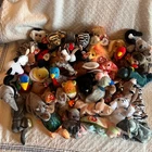 Vintage TY Beanie Babies Plush Toy  Lot Of 45 1993~2000 All With tags NICE