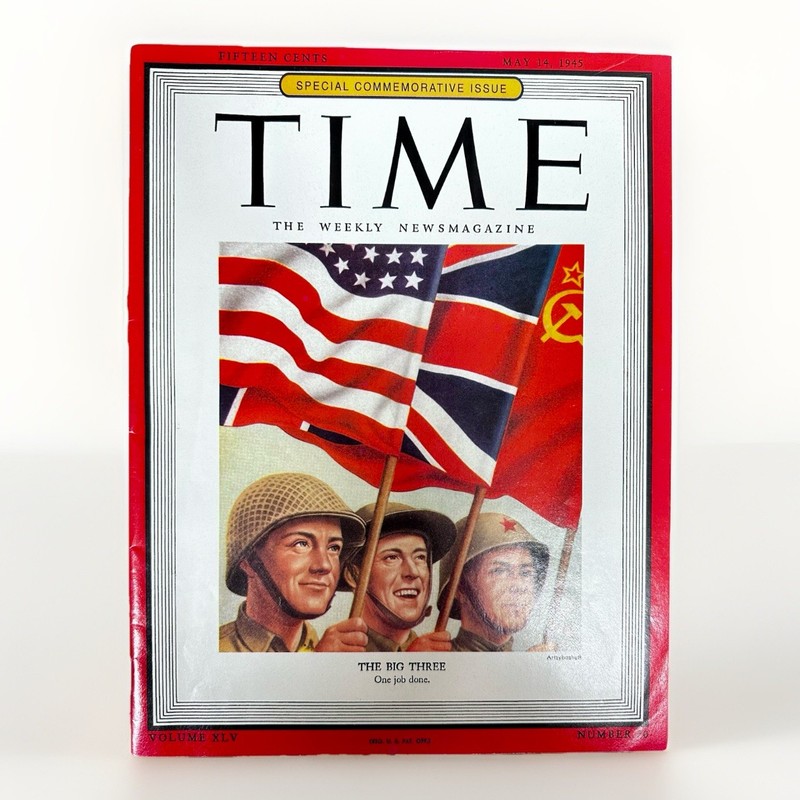 Time Magazine May 14 1945 Commemorative Issue 1995 WWII Victory Edition